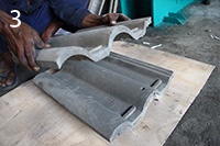 Pallet Maker for making concrete pallets for concrete roof production