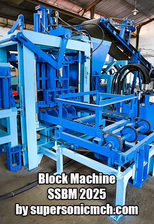 Block Machine by Super Sonic Machinery WA: +62.811313603