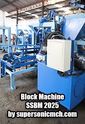 Block Machine by Super Sonic Machinery WA: +62.811313603