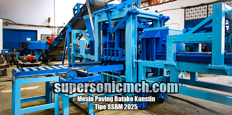 Block Machine by Super Sonic Machinery WA: +62.811313603