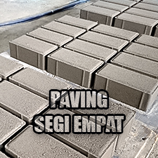 model paving segi empat ukuran 21 x 10,5 cm